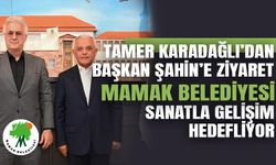 Tamer Karadağlı’dan Başkan Şahin’e Ziyaret Mamak Belediyesi sanatla gelişim hedefliyor