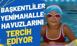 Yenimahalle havuzlarını günlük 15 bin vatandaş kullandı