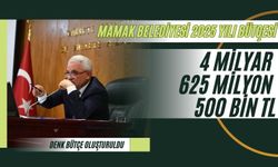 Mamak Belediyesi 2025 Yılı Bütçesi Onaylandı