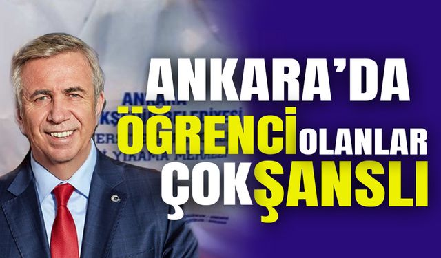 Ankara'da öğrenci olanlar çok şanslı! ABB'den öğrencilere ücretsiz dev hizmet: Üniversitenin hemen yanına açıldı