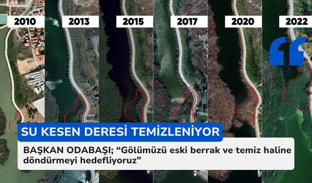 SU KESEN DERESİ TEMİZLENİYOR