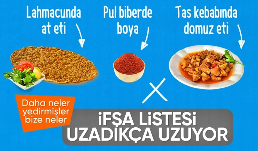 Sağlığı tehlikeye atan gıdalar listesine yenileri eklendi